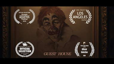 GUESTHOUSE short mystery thriller film-Official selection poster