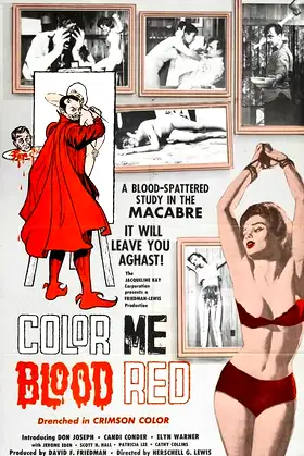 Color Me Blood Red poster