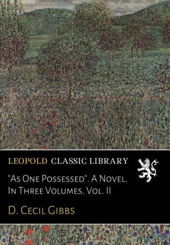 "As One Possessed". A Novel. In Three Volumes. Vol. II poster