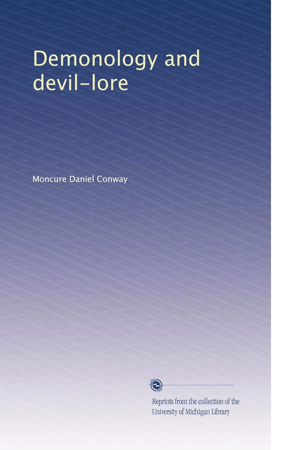 Demonology and devil-lore poster