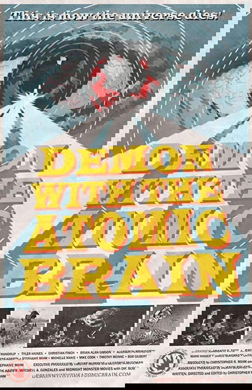 Demon with the Atomic Brain poster