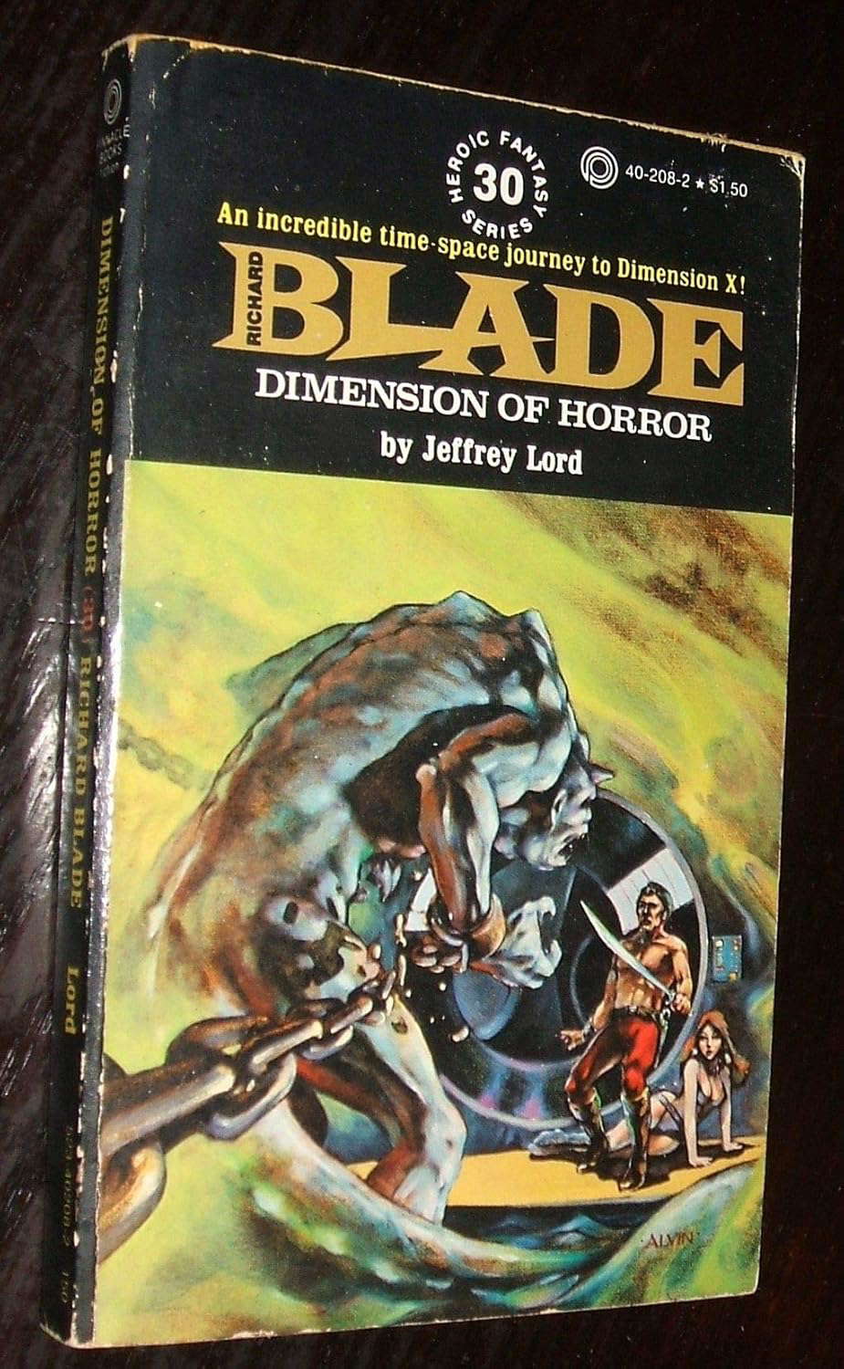 Dimension of Horror (Blade) poster