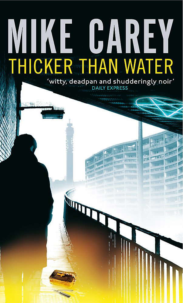Thicker Than Water (Felix Castor) poster