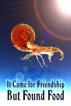 It Came For Friendship But Found Food poster