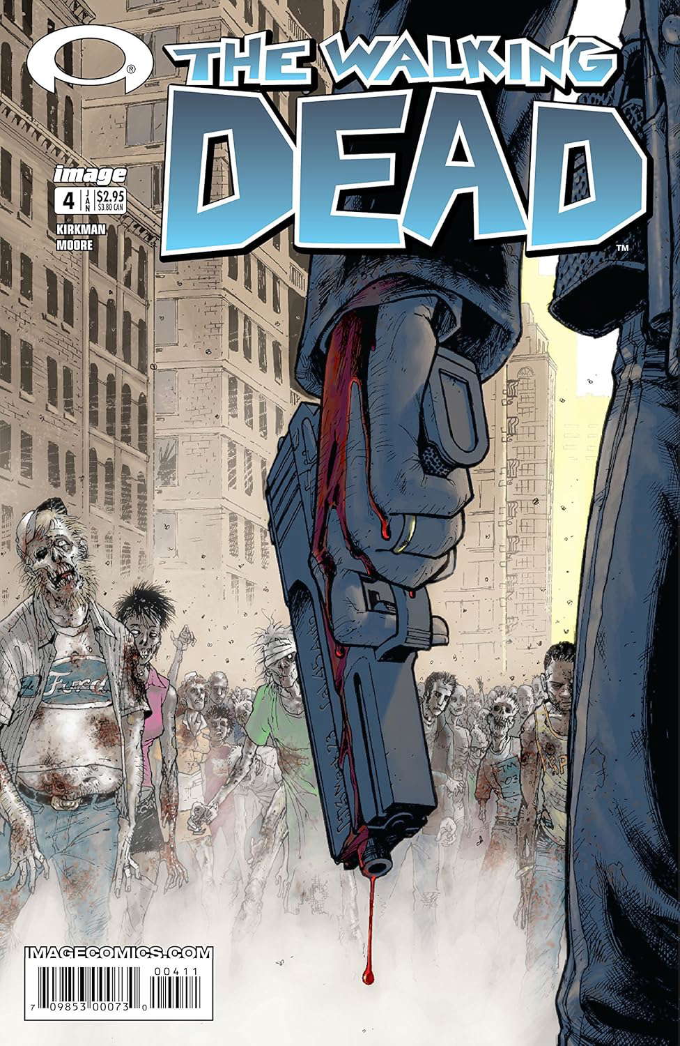 The Walking Dead #4 poster