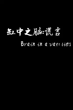 缸中之脑：谎言（Brain in a vat lies） poster