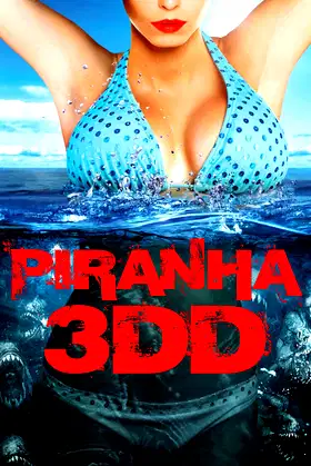 Piranha 3DD poster