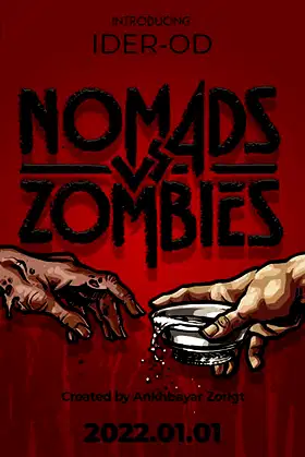Nomads vs. Zombies poster