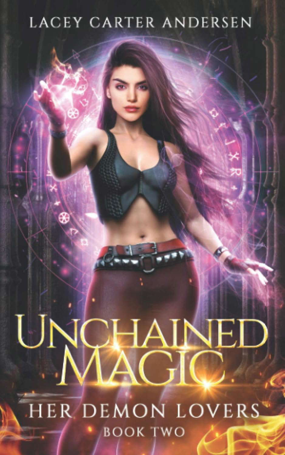 Unchained Magic: A Paranormal Reverse Harem Romance (Her Demon Lovers) poster