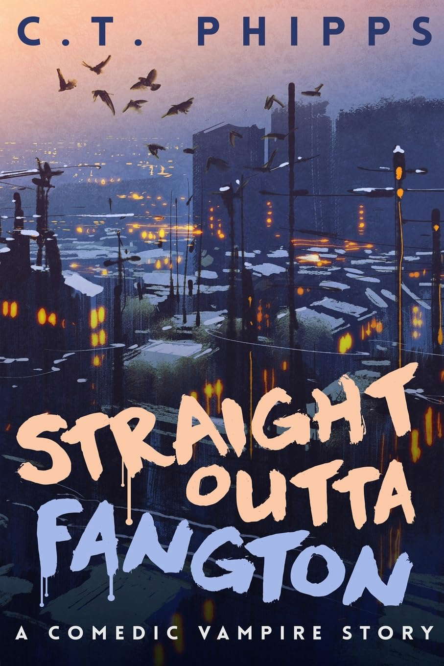 Straight Outta Fangton: A Comedic Vampire Story (United States of Monsters) poster