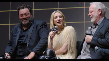Cate Blanchett, Denis Menochet, Guy Maddin, Evan Johnson, and Galen Johnson on Rumours poster
