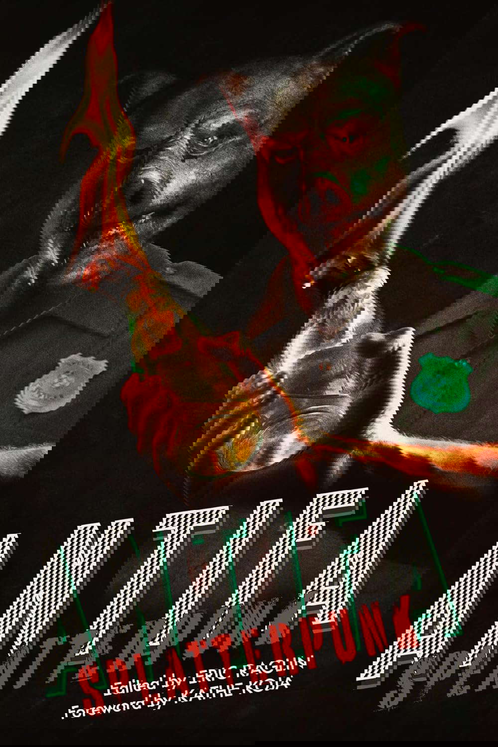 ANTIFA SPLATTERPUNK poster