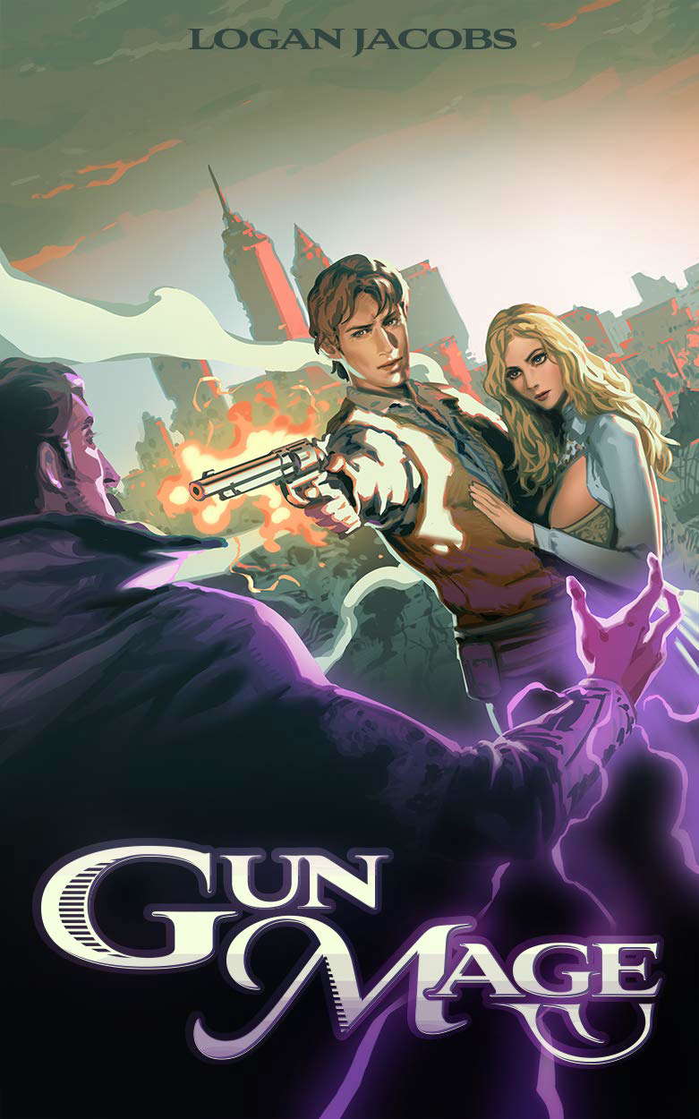 Gun Mage 1: Surviving a Post Apocalyptic Magic Earth poster