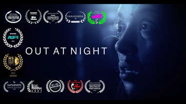 OUT AT NIGHT | Award Winning Horror Short Film poster