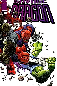 Savage Dragon, The, Edition# 64 poster