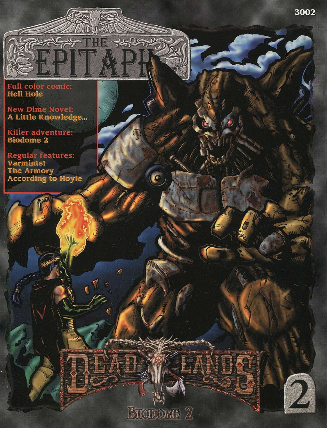 Epitaph #2 (Deadlands Fantasy Roleplaying magazine) poster