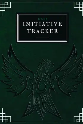 DND Initiative Tracker: (200 pages) RPG Encounter Combat Tracker poster