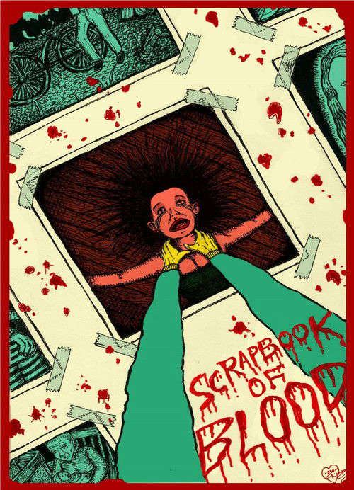 Scrapbook of Blood poster
