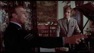 Sergeant Howie Meets Lord Summerisle poster