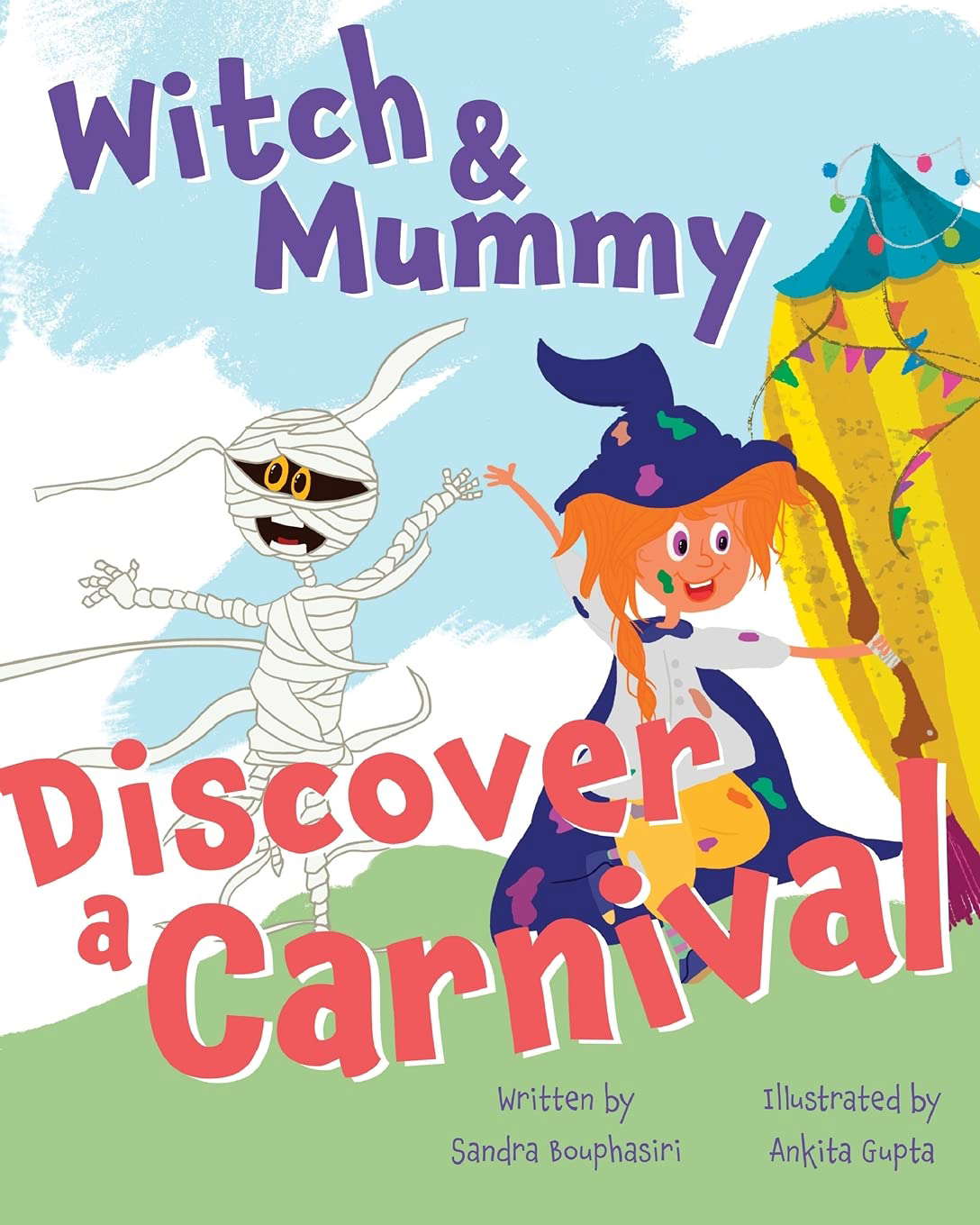 Witch and Mummy Discover a Carnival poster