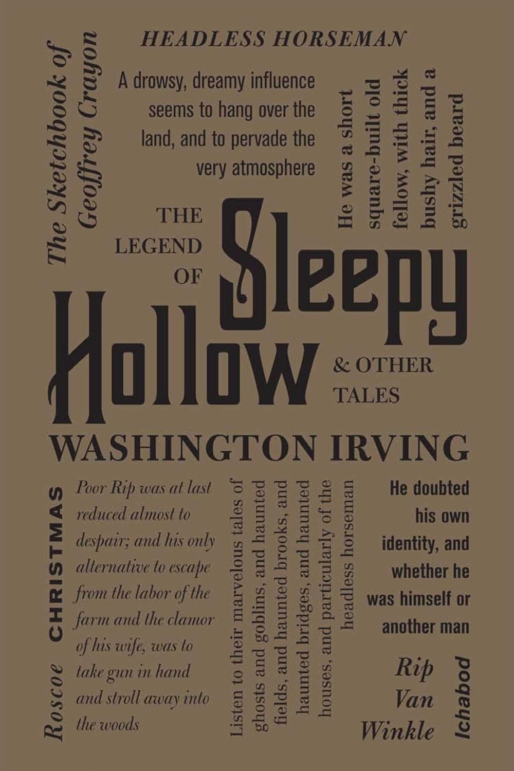The Legend of Sleepy Hollow and Other Tales (Word Cloud Classics) poster