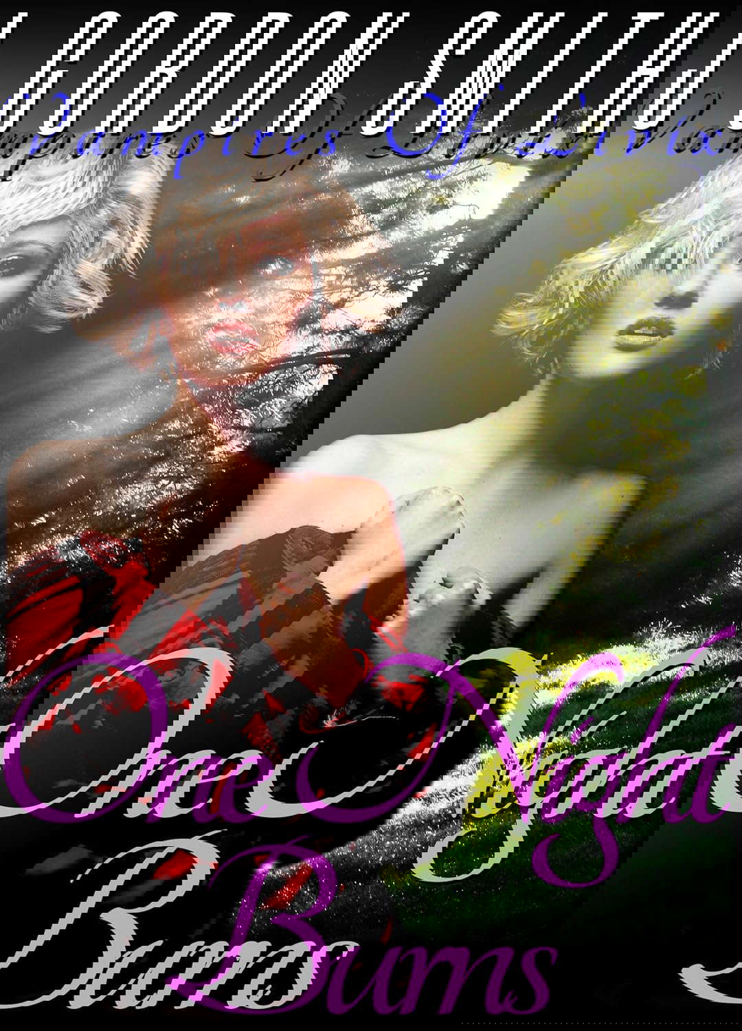 One Night Burns (Vampires Of Livix Book 1) poster