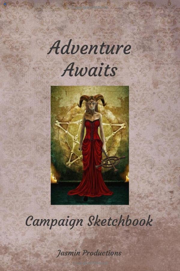 Adventure Awaits Campaign Sketchbook: Fantasy - Demon poster