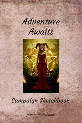 Adventure Awaits Campaign Sketchbook: Fantasy - Demon poster