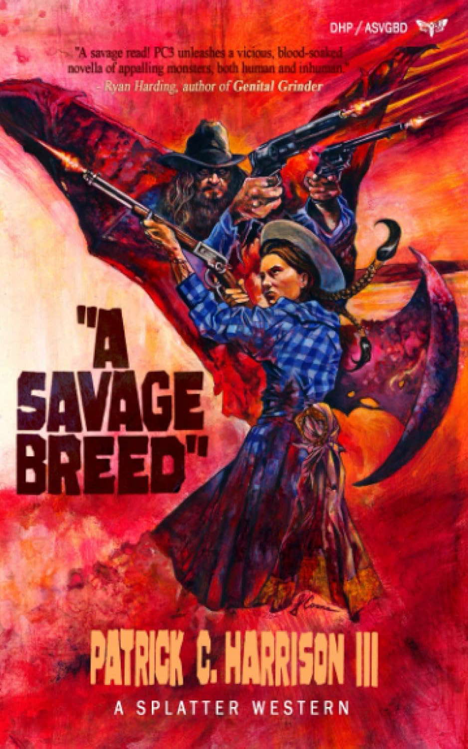 A Savage Breed (Splatter Western) poster