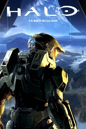 2021 Halo Wall Calendar poster