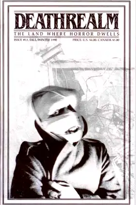 DEATHREALM - The Land Where Horror Dwells #13, Fall/Winter 1990 poster