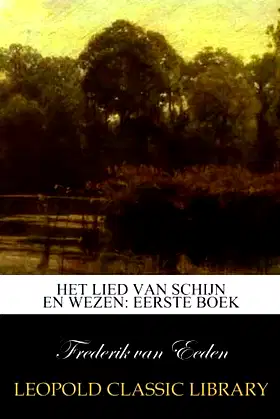 Het Lied van Schijn en wezen: eerste boek poster