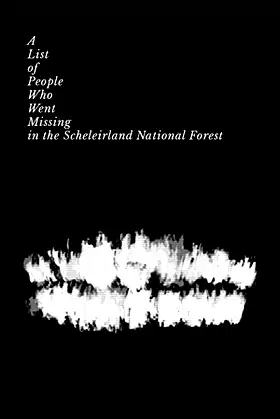 A List Of People Who Went Missing In The Scheleirland National Forest poster