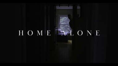 "Home Alone" ( 2021 Short Horror Film) poster