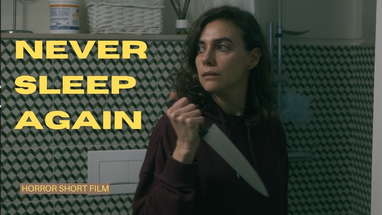 Never Sleep Again - Horror Short Film poster