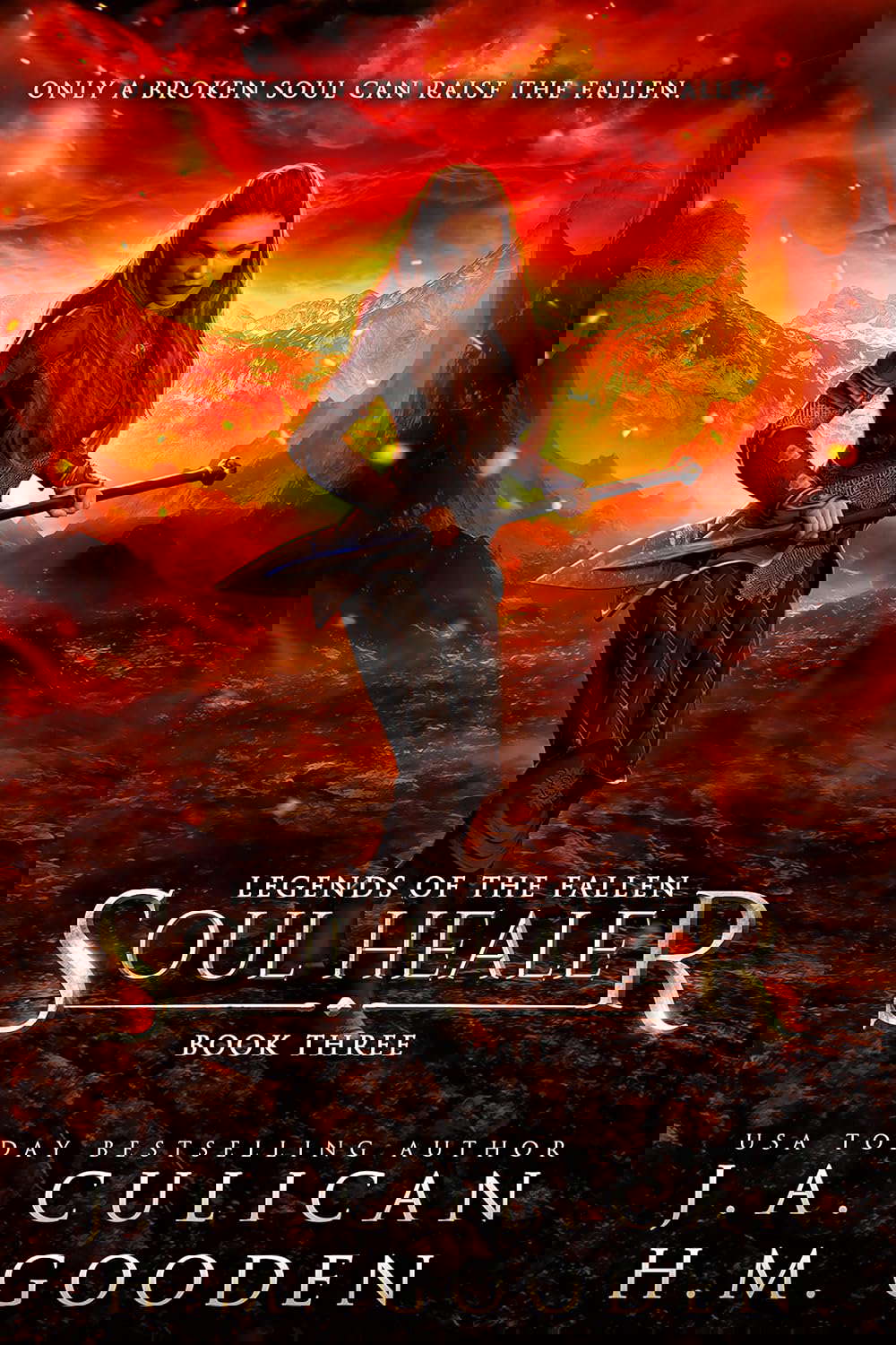 Soul Healer: A Fantasy Prison Series (Legends of the Fallen Book 3) poster