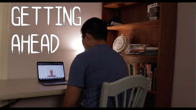 Getting Ahead - Horror Short Film poster