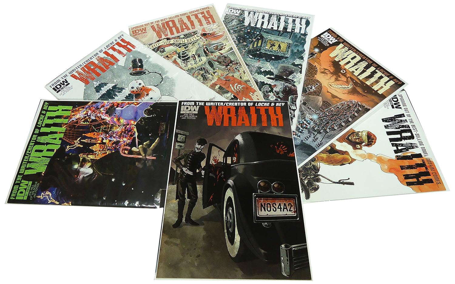 Wraith Welcome to Christmasland 1st Print 7 Issue Comic Set poster