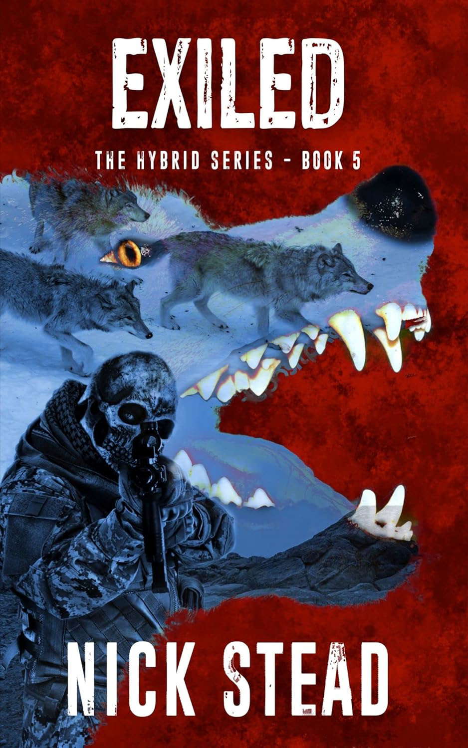 Exiled: A blood and guts werewolf horror series (The Hybrid Series Book 5) poster