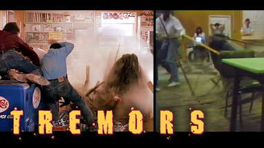 How They Shot The Store | Beneath The Surface | Tremors (1990) poster
