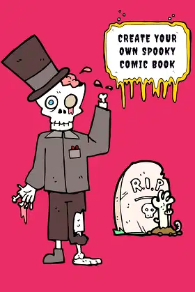 Create Your Own Spooky Comic Book poster