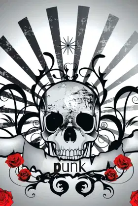 Punk: Notebook/Journal poster