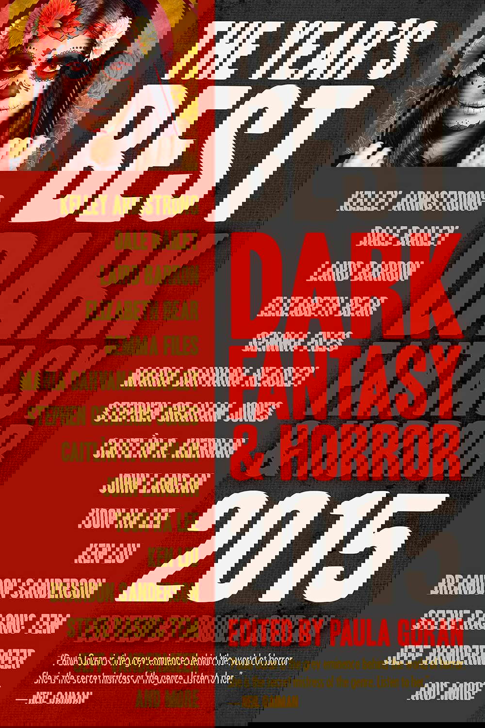 The Year's Best Dark Fantasy & Horror, 2015 Edition poster