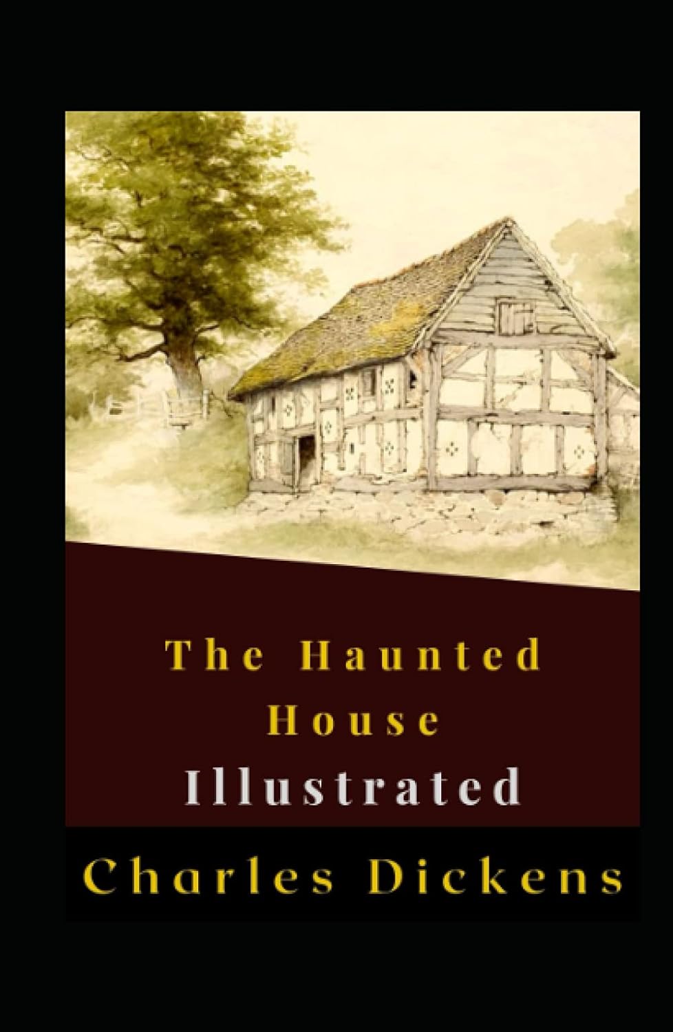 The Haunted House Illustrated poster