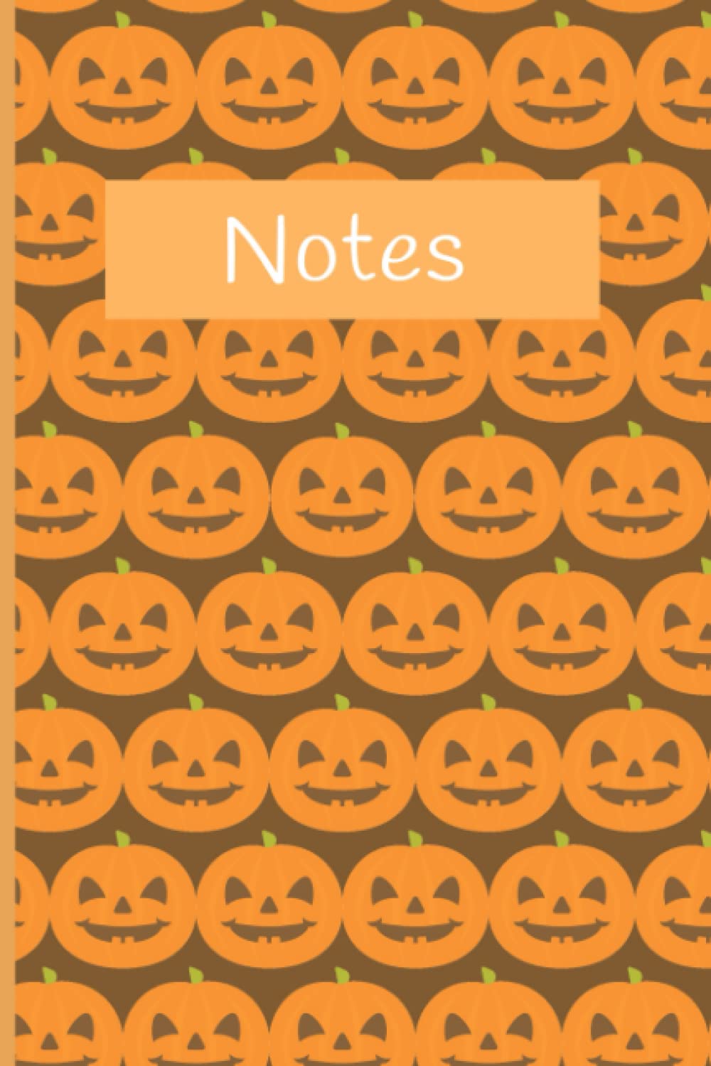 Halloween Journal: Themed book for notes poster