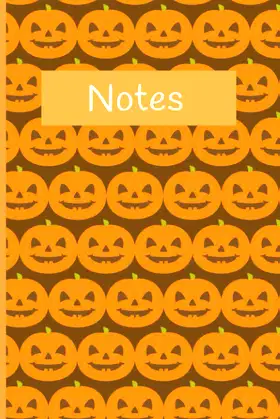 Halloween Journal: Themed book for notes poster