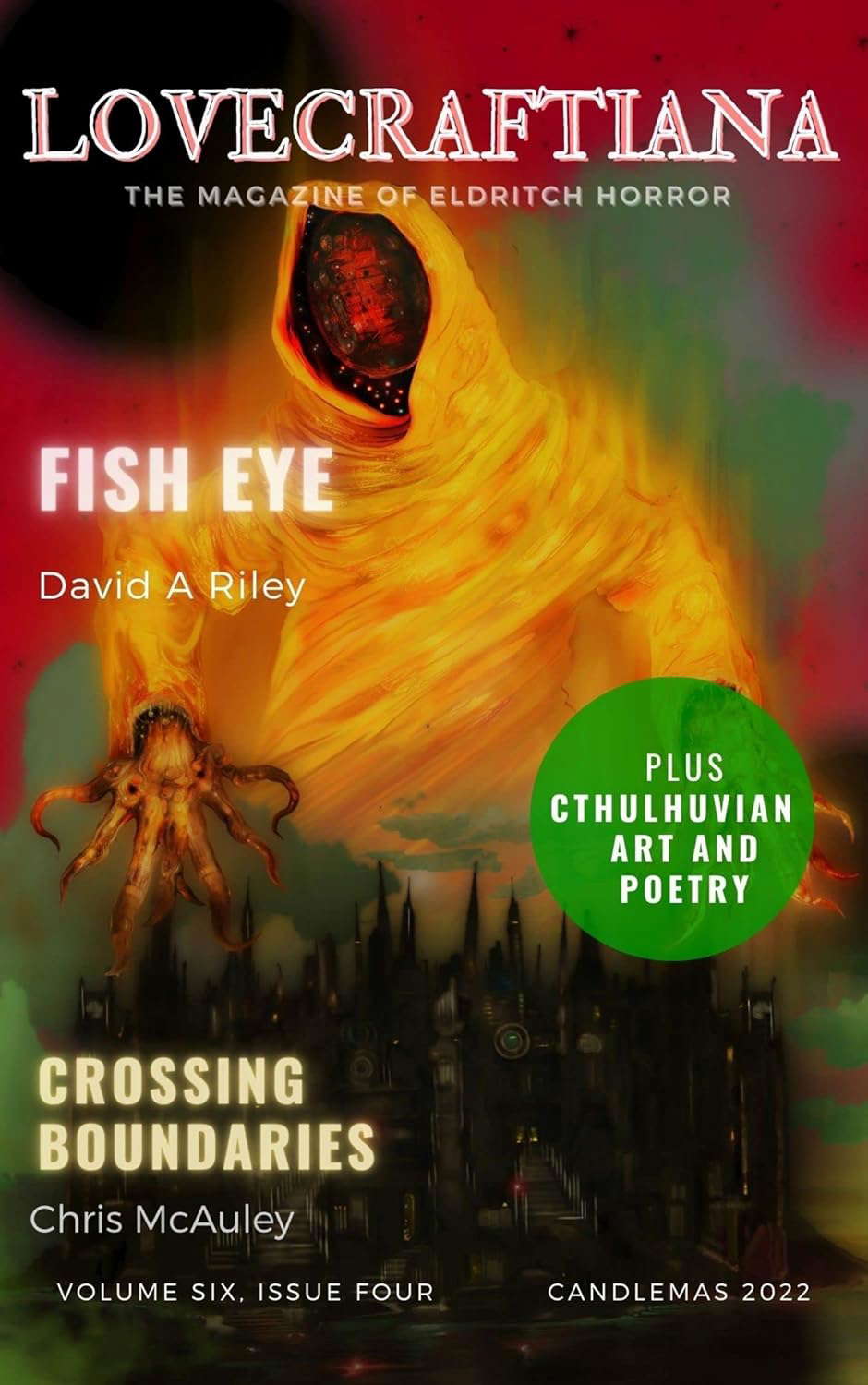 Lovecraftiana: Vol 6, Issue 4, Candlemas 2022 poster