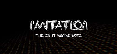 I'mitation The Eight Suicide Note capsule