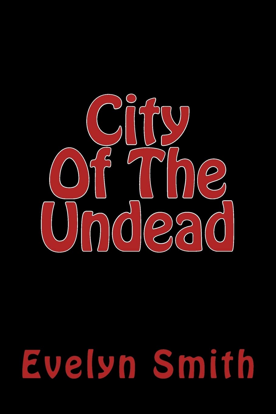 City Of The Undead poster