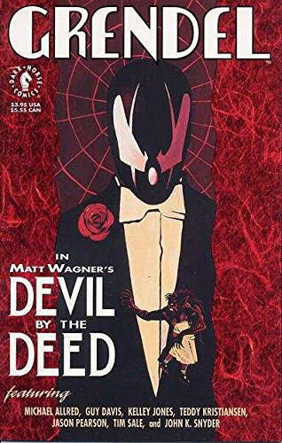 Grendel in Devil by the deed poster